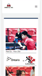 Mobile Screenshot of ontariotabletennis.com